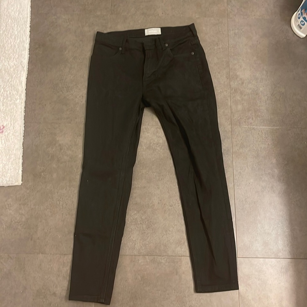 Everlane black skinny jeans